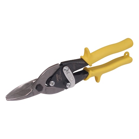 Urrea Aviation tin snip straight, yellow 303S